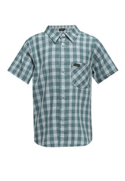 Checkered Shirt Anak - Green