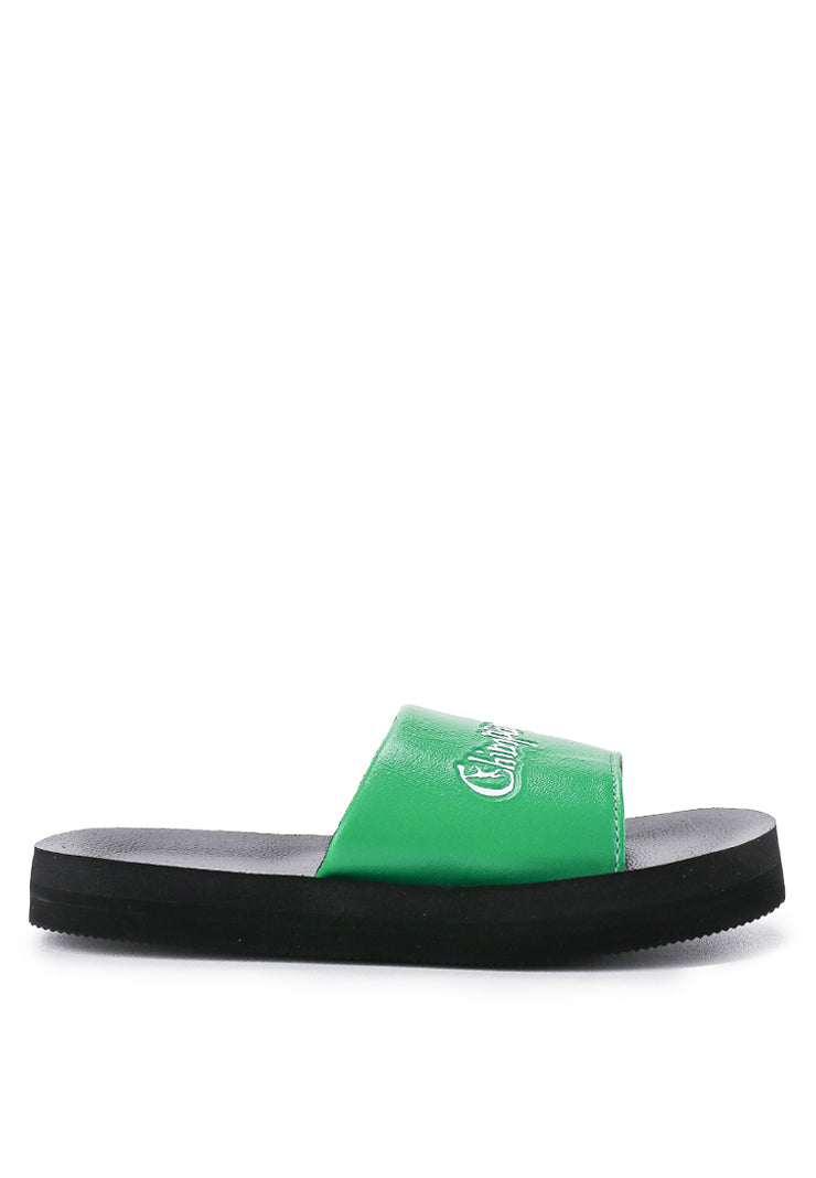 Horizon Slide Sandals Anak - Green