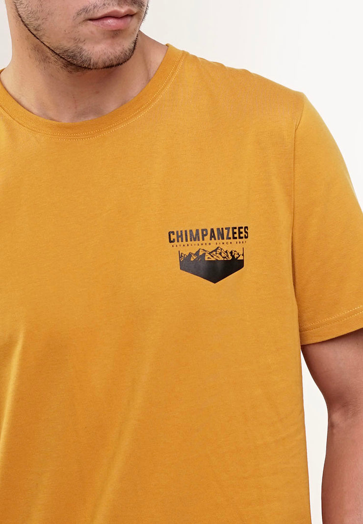 Mountain T-Shirt - Yellow