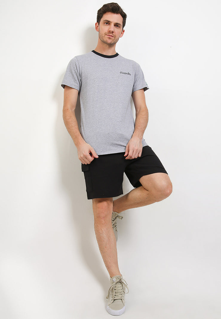 Estevo Elastic Walkshorts - Black