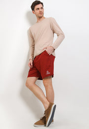 Panina Elastic Walkshorts - Maroon