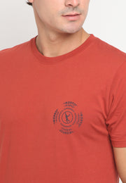 Crooss T-Shirt - Brick Red