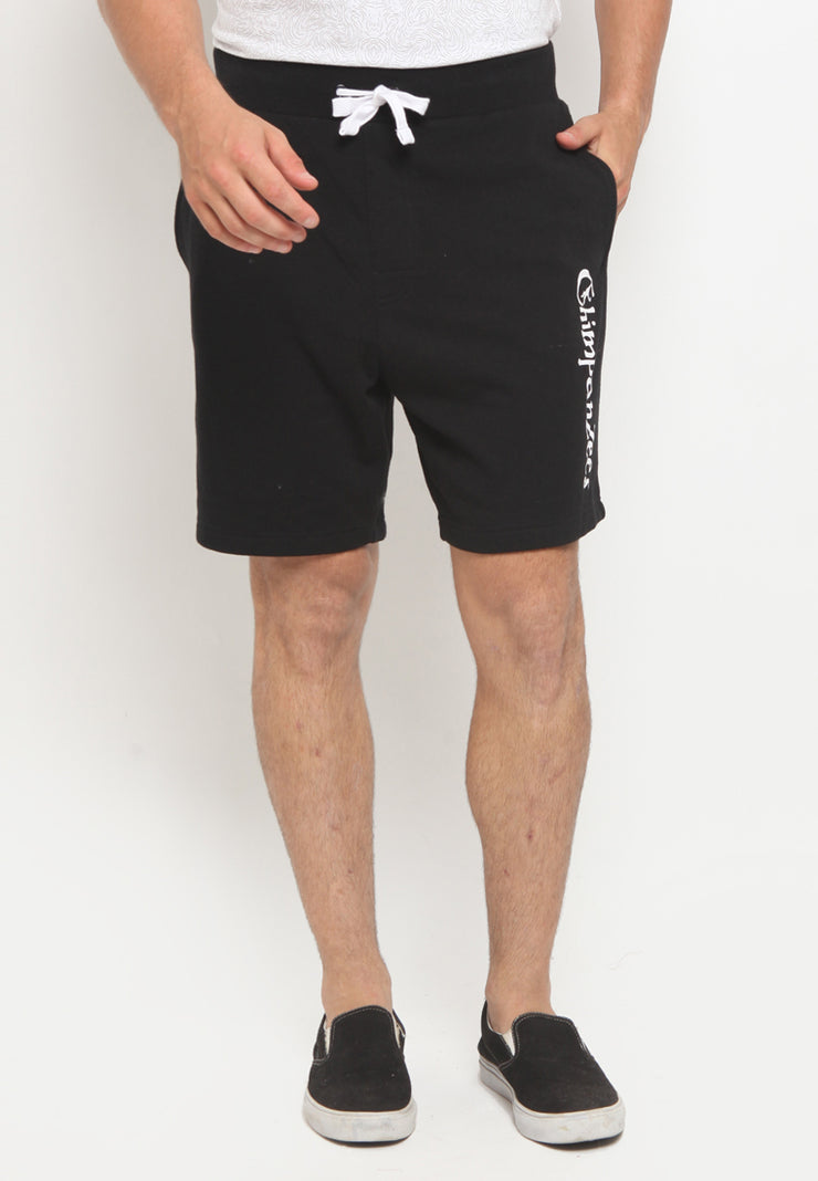 Heading Short Jogger Pants - Black