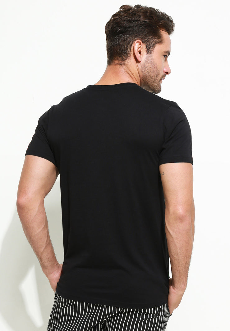 Iconic Plain T-Shirt - Black