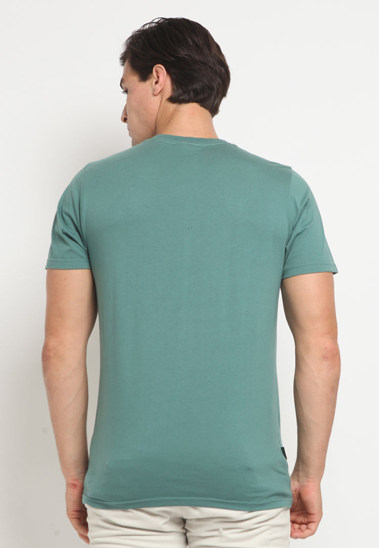 Panorama T-Shirt - Bottle Green