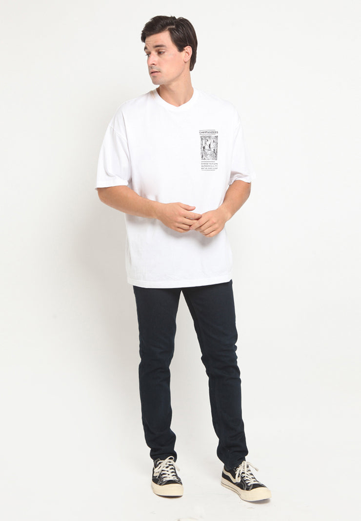 Playground Oversized T-Shirt - White