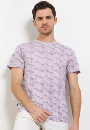 Scratch Out T-Shirt - Purple