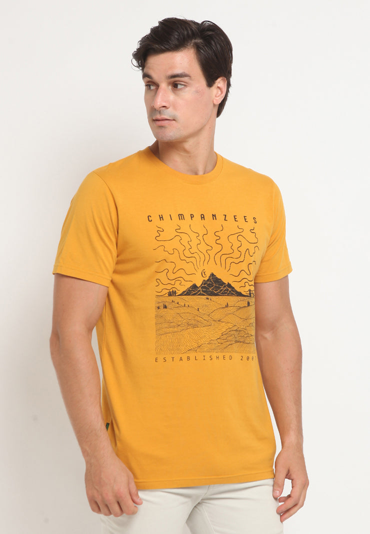 View Line T-Shirt - Yellow