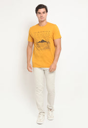 View Line T-Shirt - Yellow