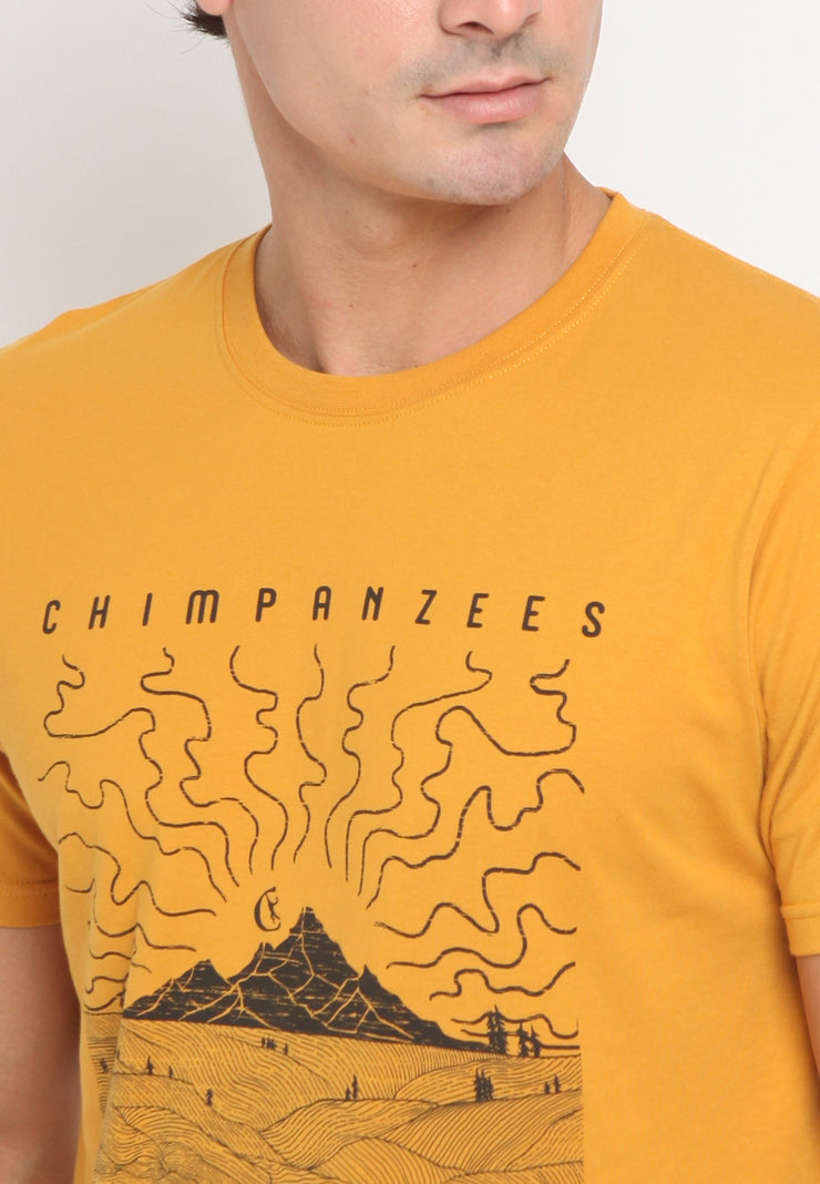 View Line T-Shirt - Yellow