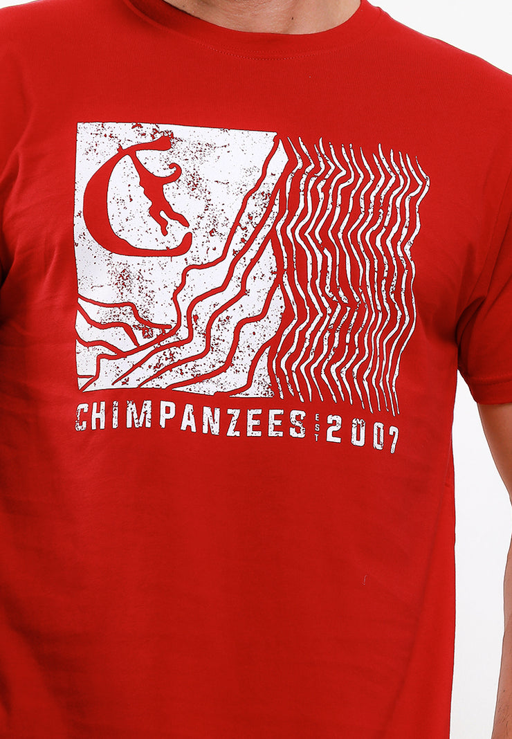 Zig Zag T-Shirt - Red