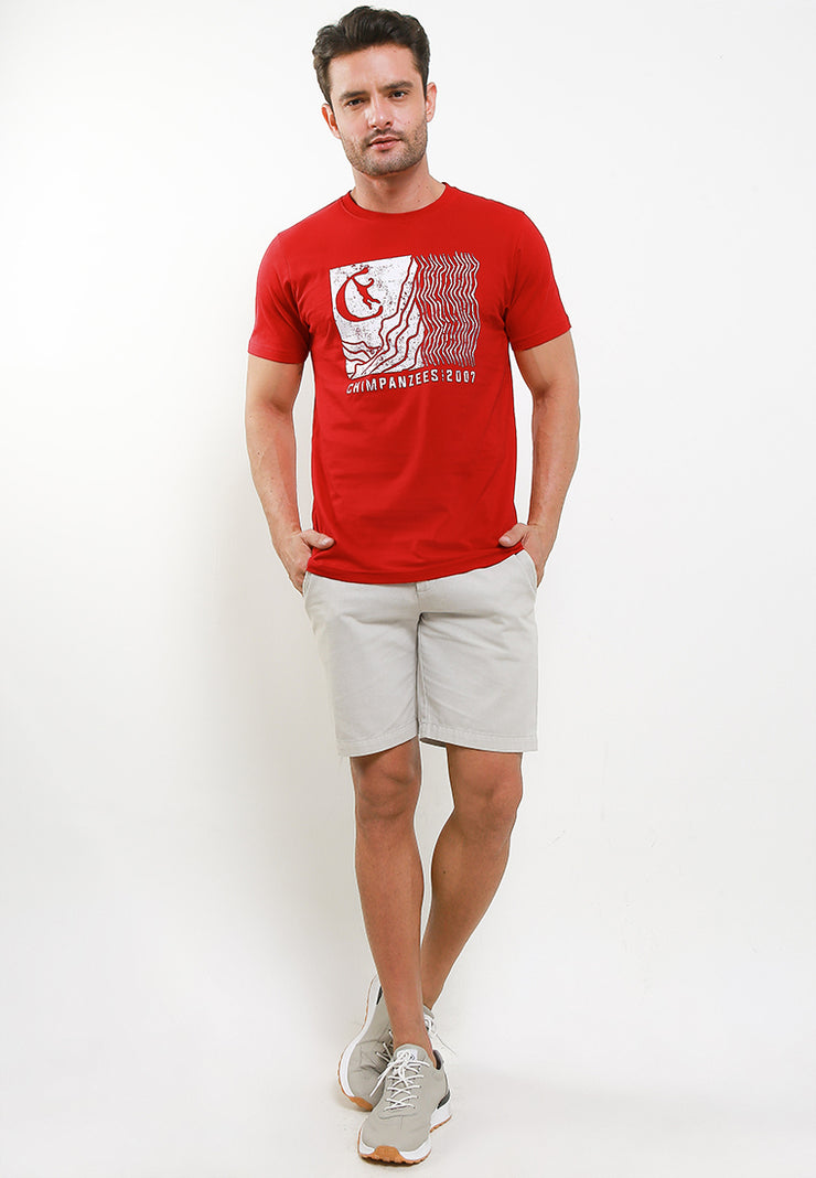 Zig Zag T-Shirt - Red